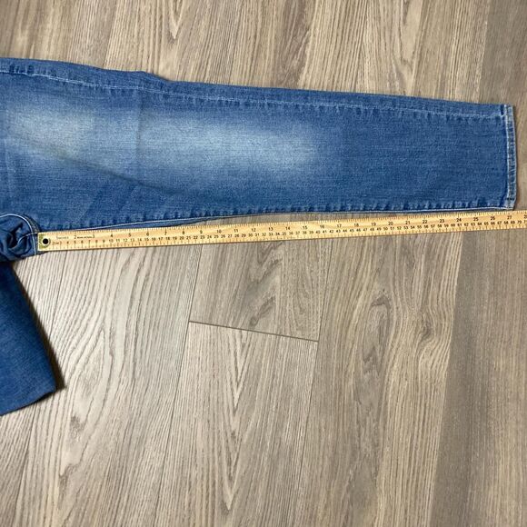 7 For All Mankind High Waist Josefina Blue Jeans Size 29 - Picture 4 of 7